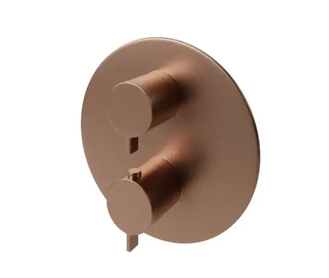 NOKEN LIGNAGE Внешняя часть термостатического сметителя, браш. медь