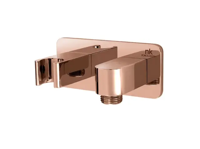 NOKEN LOUNGE Держатель ручного душа с подводом воды, связь 1/2”, медь