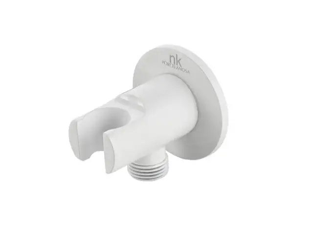 NOKEN MINIMAL Держатель для душа c подводом воды, белый