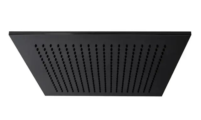 NOKEN NEPTUNE Верхний душ Square 30 см, с шаровым соединением, черный