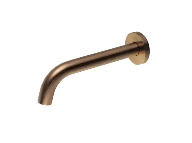 NOKEN ROUND Излив для ванны, при 3 барах 18 л/мин, вылет 188 мм, браш. медь