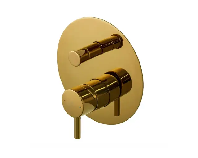 NOKEN ROUND Внешняя часть смесителя для душа, золото