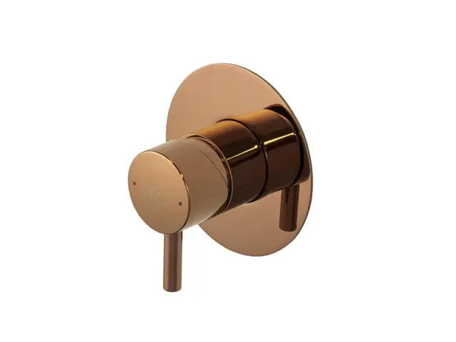 NOKEN ROUND Внешняя часть смесителя для душа на 1 потребитель, медь