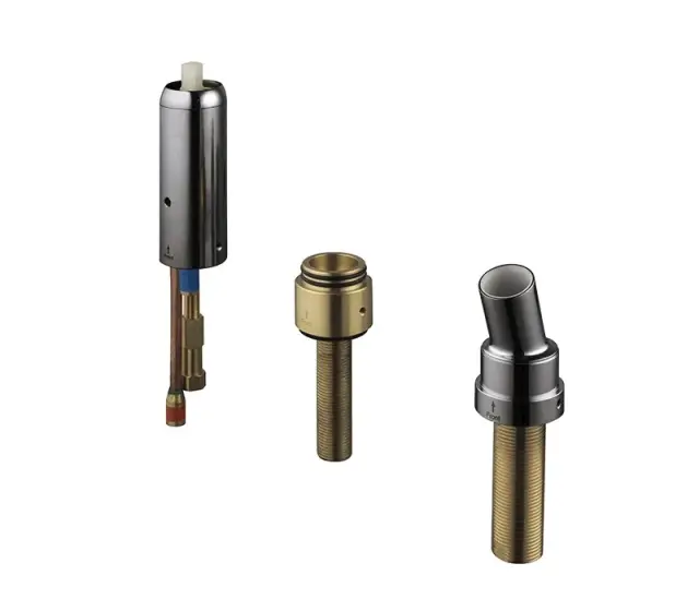 NOKEN PROJECT LINE Внутренний корпус смесителя, установка на ванне, браш. титан