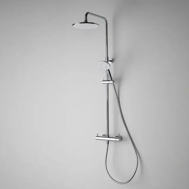 NOKEN SMART N Душевая стойка с верхним 225 мм и ручным многофункциональным душем, хром