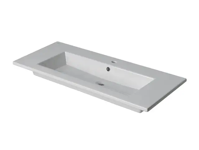 NOKEN MARNE Раковина подвесная с тонким краем 1020x480 мм с переливом, 1 отв. под смеситель, белый