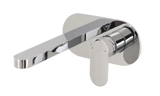 NOKEN HOTELS Внешняя часть, встроенного смесителя для раковины с керамическим картриджем 35 мм, хром