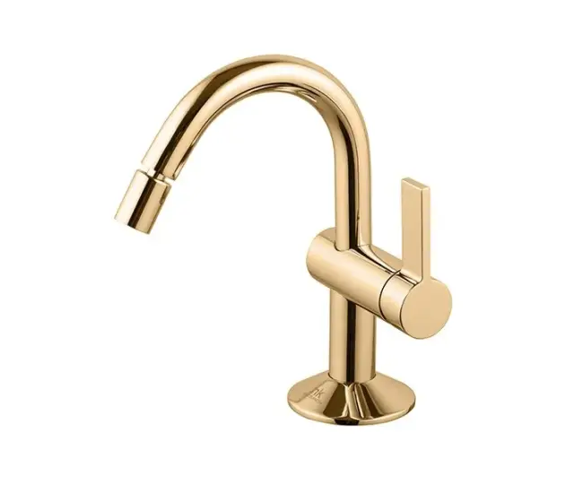 NOKEN LIGNAGE Смеситель для биде, без ДК, 5 л/мин, браш. золото