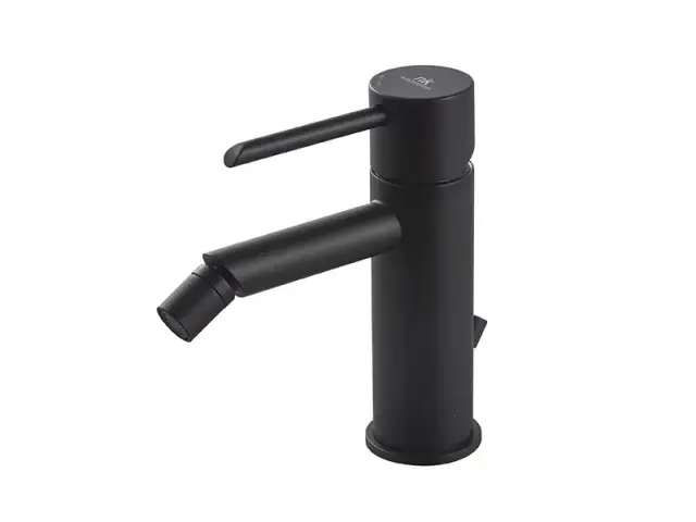 NOKEN ROUND Смеситель для биде, с ДК, черный матовый