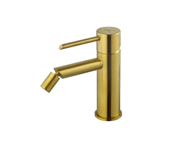 NOKEN ROUND Смеситель для биде, без ДК, 3/8”, 11,73 л/мин, браш. золото