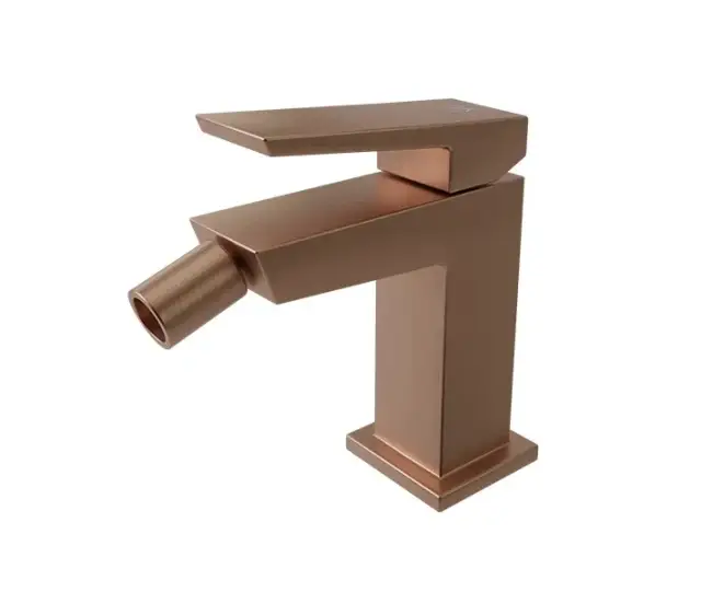 NOKEN SQUARE Однорычажный смеситель для биде, без ДК, браш. медь