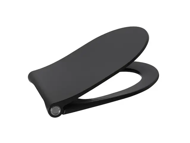 NOKEN ACRO COMPACT Сиденье с крышкой SLIM для унитаза 49 см Soft-close, чёрный