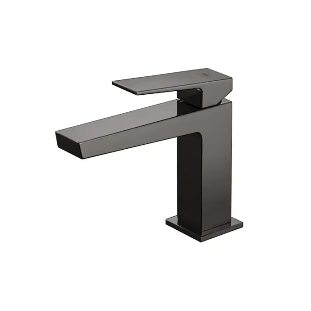 NOKEN SQUARE Однорычажный смеситель для раковины, без ДК, титан