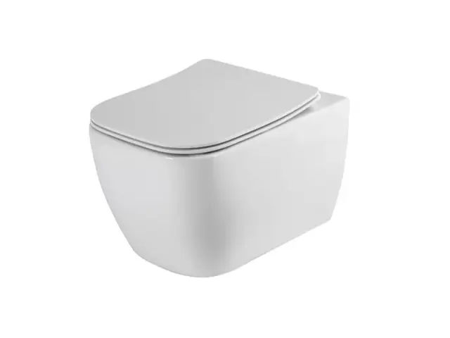 NOKEN LOUNGE Унитаз подвесной, с креплениями, белый