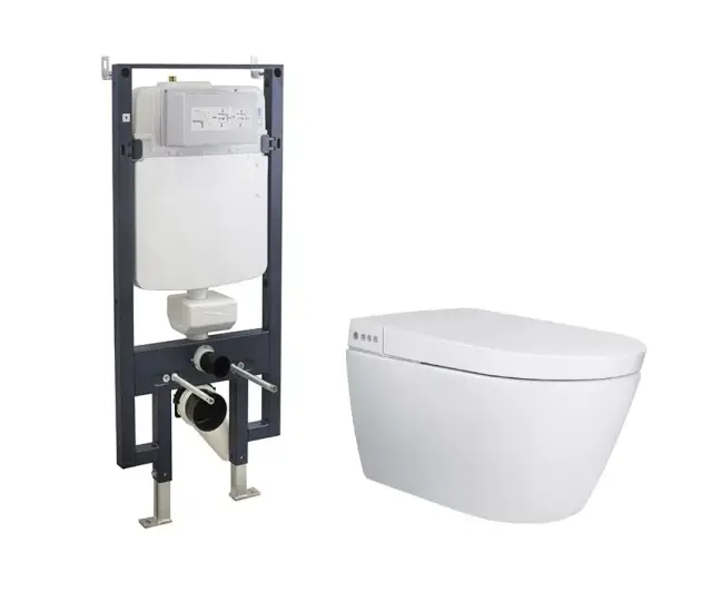 NOKEN I-COMFORT LINE Комплект инсталяции, подвесного унитаза с электронной крышкой i-Comfort, белый