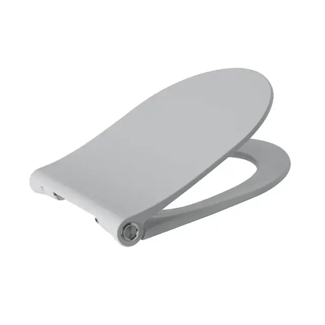 NOKEN ACRO COMPACT Сиденье с крышкой SLIM для унитаза 49 см Soft-close, белый матовый